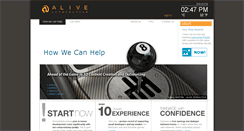 Desktop Screenshot of aliveinteractive.com